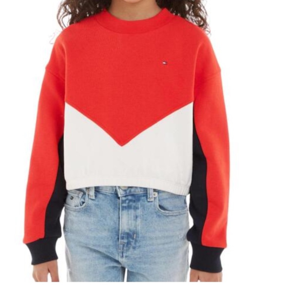 Tommy Hilfiger Vibrant Red Sweatshirt
